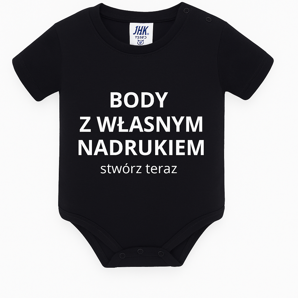 Body dziecięce z nadrukiem imienia wykonane w Roana.pl